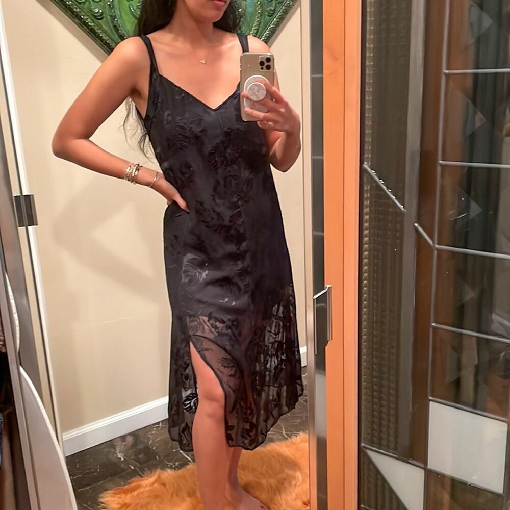 Rag and Bone Colette Slip Dress NWT Black - Picture 8 of 9